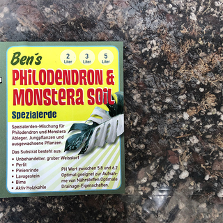 Bens Philodendron & Monstera Soil, Spezial Erde