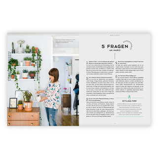 Urban Jungle - Wohnen in Grn: Dekorieren und stylen mit Pflanzen