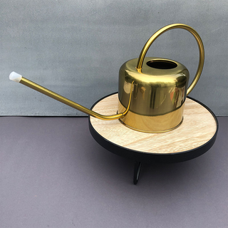 Watering can in gold 1.2 liters