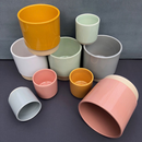 Eno Pot in different colors  dusty pink
